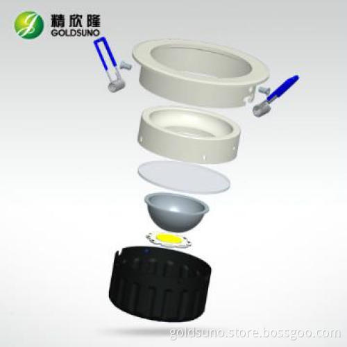 3.5 inch adjustable led downlight 6W COB